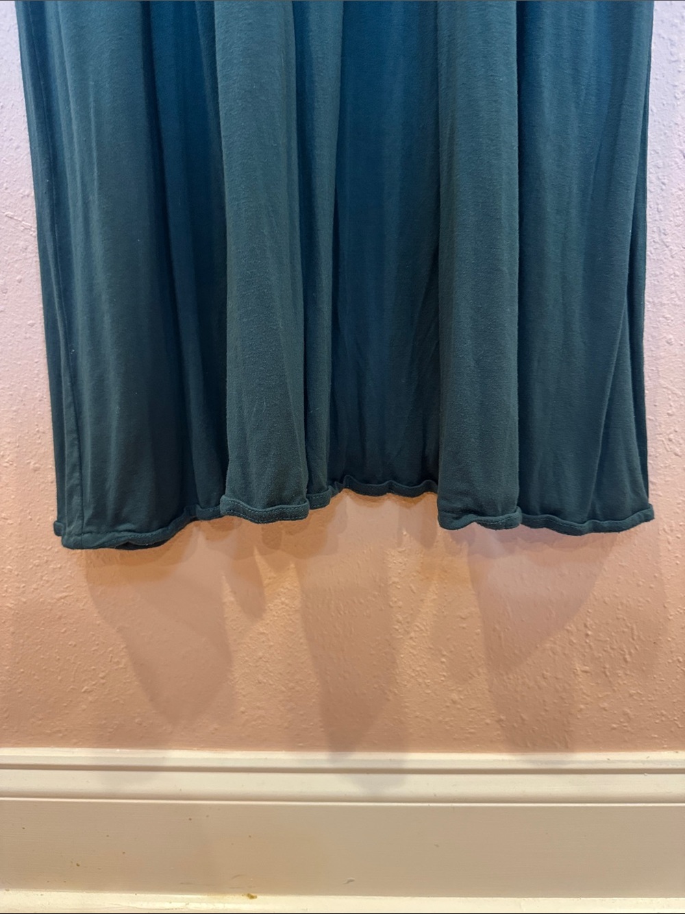Latched Mama Teal Green Maxi Nursing Dress - Picture 5 of 6